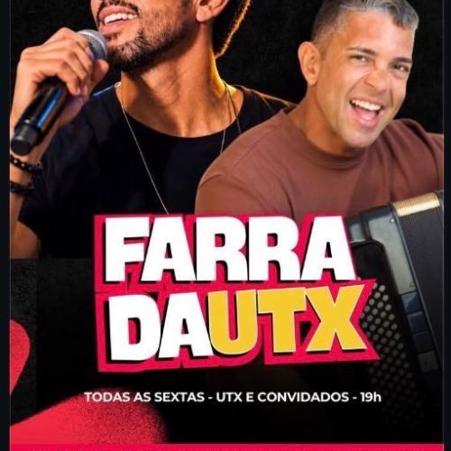 Farra da UTX agita Salvador com participação de Bruninho do Acordeon nesta sexta (14)