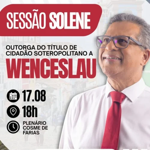 Personalidade é homenageada com título de Cidadão Soteropolitano em cerimônia nesta segunda-feira