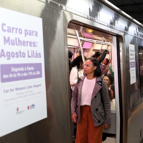 Agosto Lilás: Metrô Salvador passa a ter vagão permanente e exclusivo para mulheres nos horários de pico