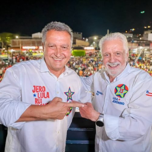 No 7 de setembro, nova propaganda de Wagner e Rui convida eleitor a comparar projetos de “defensores da democracia” e “golpistas”