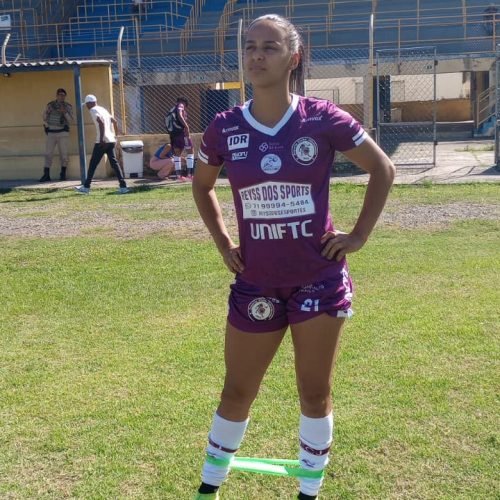 Destaque do Jacuipense Feminino, Bia Intensifica preparação de olho no duelo contra o Barcelona de Ilhéus