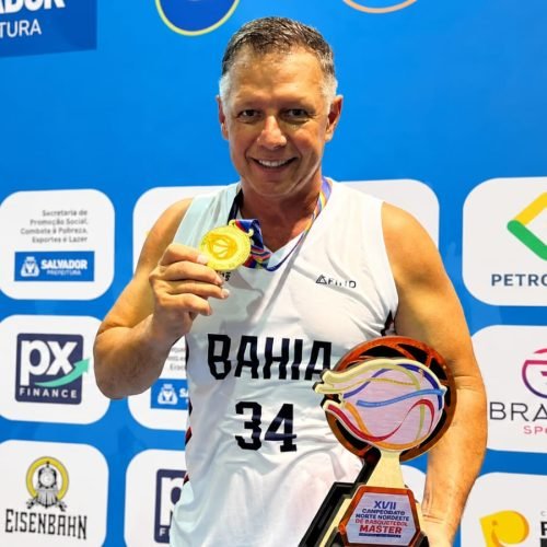 Rubens Doria recebe Medalha Thomé de Souza por trajetória dedicada ao esporte, educação e inclusão