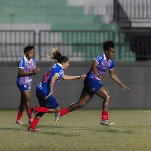 Bahia bate o Botafogo, entra no G4 e embala no Brasileiro Feminino