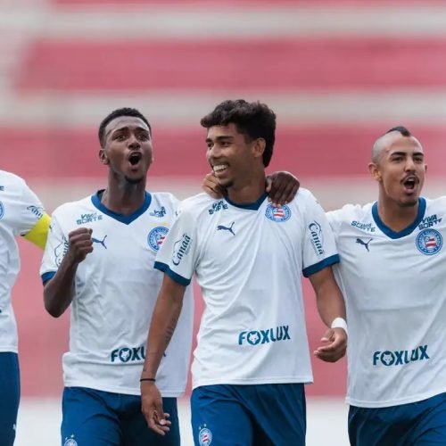 Bahia goleia Inter de Limeira na estreia da Copa SP de futebol júnior
