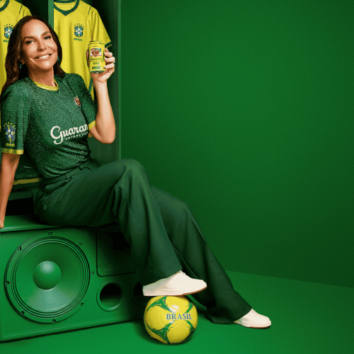 Guaraná Antarctica convoca torcida rumo ao hexa com Ivete Sangalo e anuncia show especial antes do Jogo de Despedida da Seleção 