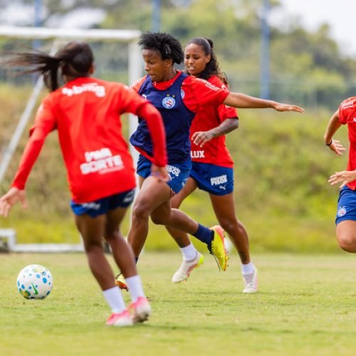 Bahia divulga relacionadas e encara o Coritiba hoje pelo Brasileirão Feminino