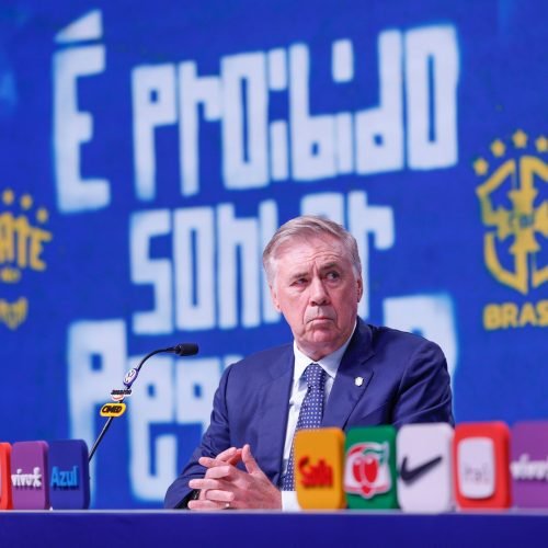 Ancelotti prega renovação com jovens e clima de tranquilidade na Seleção para novo ciclo