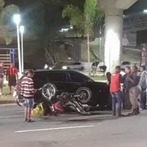 Acidente na Bonocô deixa dois feridos e causa congestionamento em Salvador