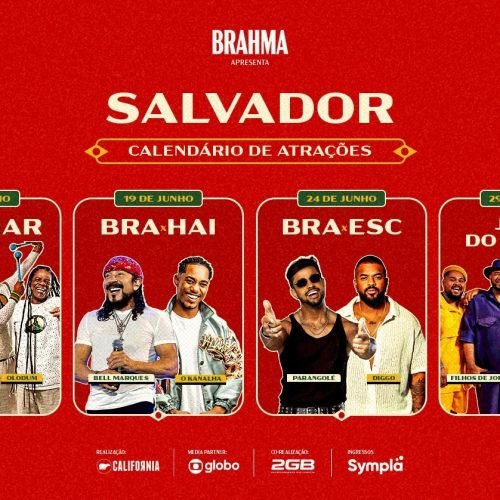 Arena Nº1 transforma a Praça Maria Felipa em ponto de encontro para torcedores em Salvador
