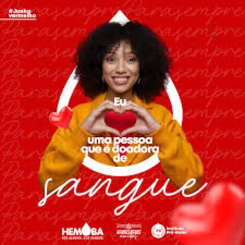 Campanha Junho Vermelho reforça a importância da doação de sangue no período junino