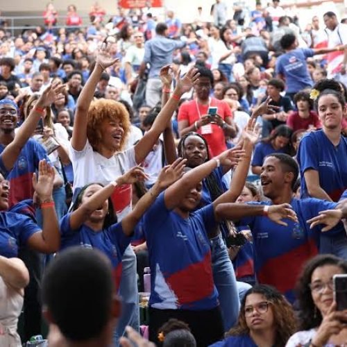 Rede estadual reúne estudantes em aulão preparatório para o Enem 2026