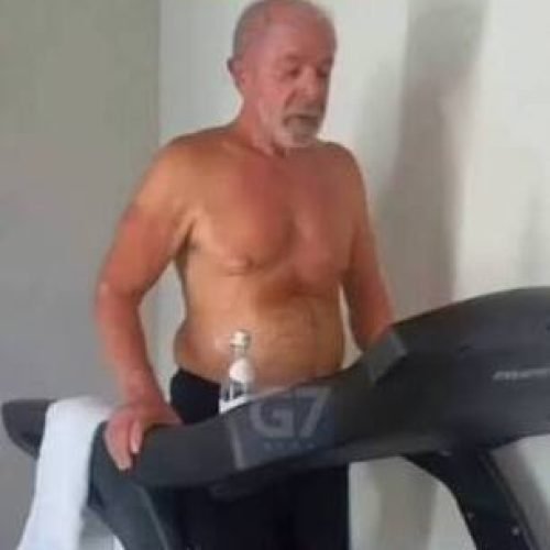 Lula registra momento da sua rotina de cuidados com exercícios e incentiva vida saudável
