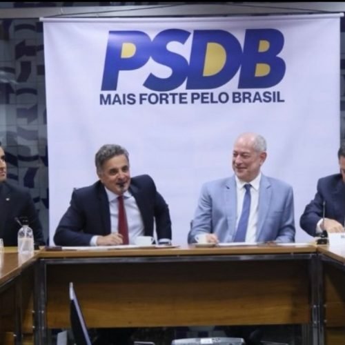 Aécio a frente PSDB articula expansão ofensiva em 2026