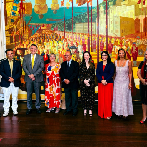 Associação Comercial da Bahia está recebendo uma delegação italiana para a inauguração da usina de beneficiamento de pescado em Bom Jesus dos Passos.