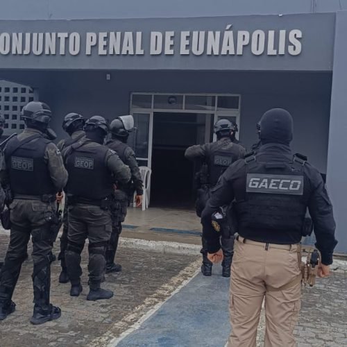 MPBA e Seap deflagram operação e realizam revistas no Conjunto Penal de Eunápolis