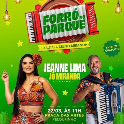 FORRÓ NO PARQUE ABRE 16ª TEMPORADA COM TRIBUTO A ZELITO MIRANDA NESTE DOMINGO