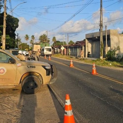 Polícia militar realiza Operação Paredão em Conde
