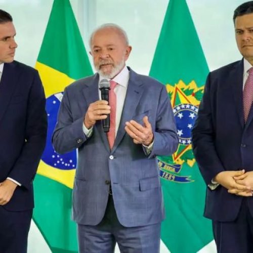 O presidente Luiz Inácio Lula da Silva (PT) participa, nesta quarta-feira (26), de um almoço no Palácio da Alvorada