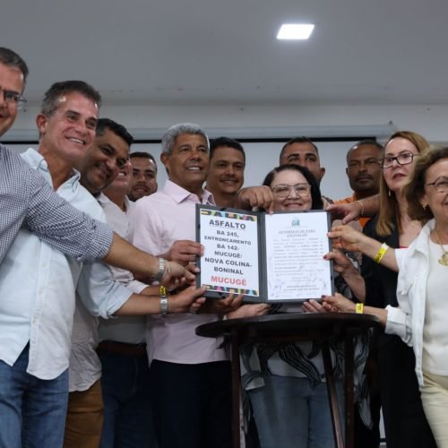 Chapada Diamantina recebe programa de desenvolvimento e nova etapa de pavimentação da BA-245