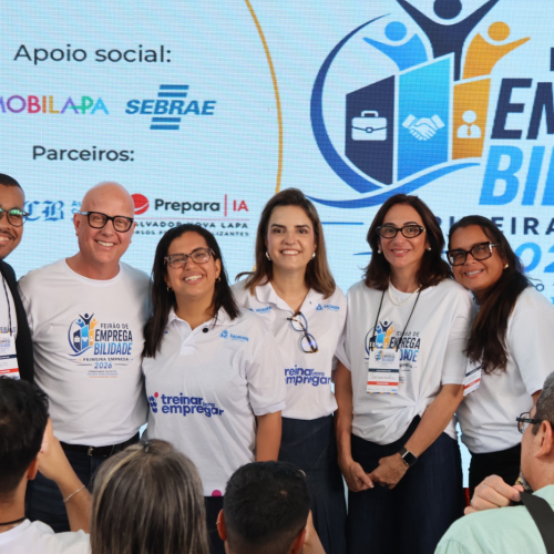 Feirão de Empregabilidade reúne mais de 500 vagas e reforça importância da capacitação profissional em Salvador