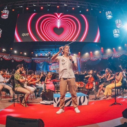 OSBA interpreta clássicos da música romântica no “OSBREGA Concerto do Amor – Volume 3”, na Concha Acústica