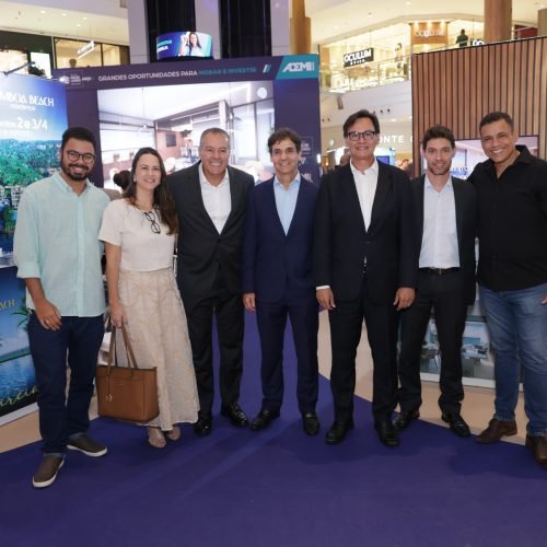Abertura do 17º Salão Imobiliário da Bahia levou autoridades e empresários  para a praça central do Salvador Shopping nesta quarta-feira (06)