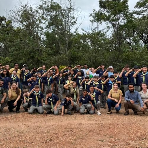 Grupo de Escoteiros Raízes do Agro visita Parque Vida Cerrado