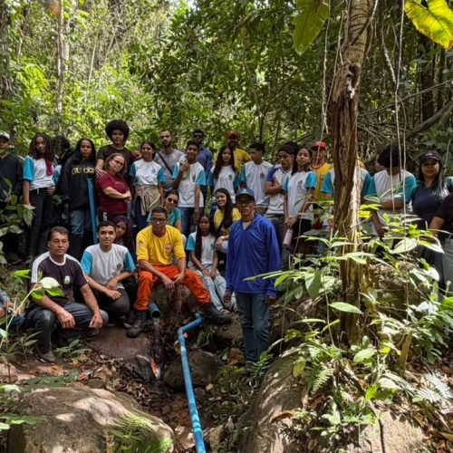 Visita à nascente em São Desidério reforça o compromisso e monitoramento da Aiba com a preservação do meio ambiente