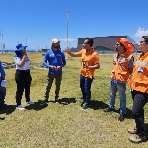 Codesal realiza vistoria preventiva na arena  o Canto da Cidade